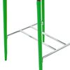 vidaXL Set de mobilier de bar, 3 piese, verde, piele ecologică