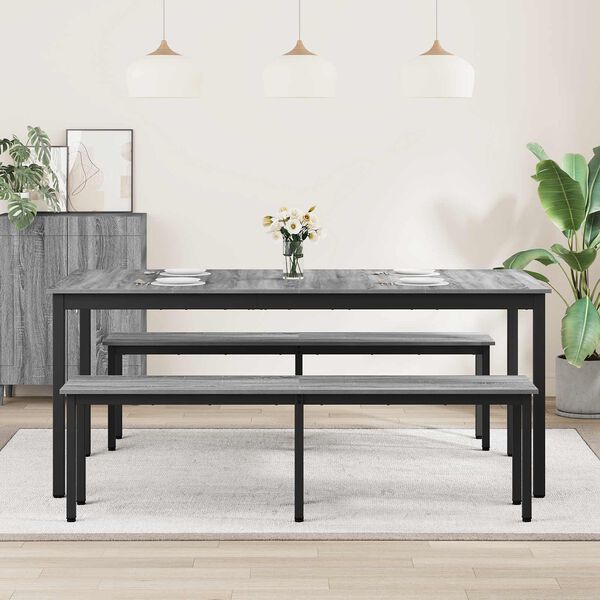 vidaXL Mese de sufragerie Lemn compozit