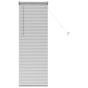 vidaXL Jaluzele venetiene Argintiu 130 x 45 cm Aluminiu