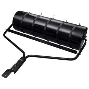 vidaXL Rola de gazon cu aerator și cleme &Oslash; 30 x 90 cm Oțel