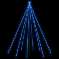 vidaXL Cascadă lumini brad Crăciun 1300 leduri albastru 8 m, int./ext.