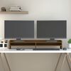 vidaXL Suport pentru monitor, maro miere, 100x24x16 cm, lemn masiv pin