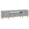 vidaXL Cabinet TV cu LED Sonoma gri Lemn prelucrat