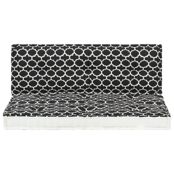 vidaXL Set de perne paleți de grădină, 2 buc., imprimat