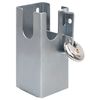 vidaXL Dispozitiv blocare c&acirc;rlig remorcă argintiu 11x11x23,5 cm oțel