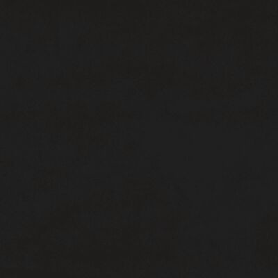 vidaXL Pat continental cu saltea și LED, negru, 80x200 cm, catifea