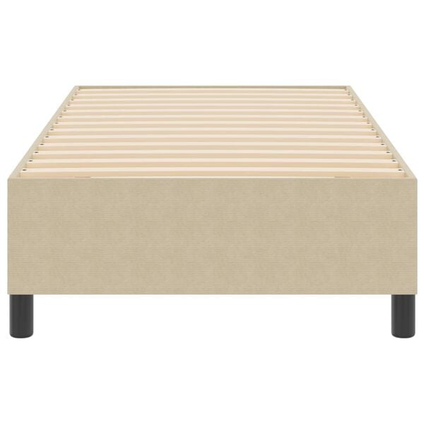 vidaXL Cadru de pat platformă Gri Verde 80 x 200 cm țesătură