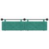 vidaXL Cap de pat suspendat Pe perete Turcoaz 210 x 55 x 5 cm Catifea