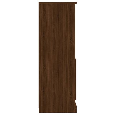 vidaXL Dulap înalt, stejar maro, 60x35,5x103,5 cm, lemn prelucrat
