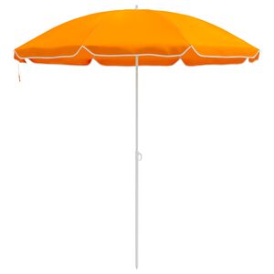 vidaXL Parasol de Grădină 240 cm Poliester 170T Portocaliu
