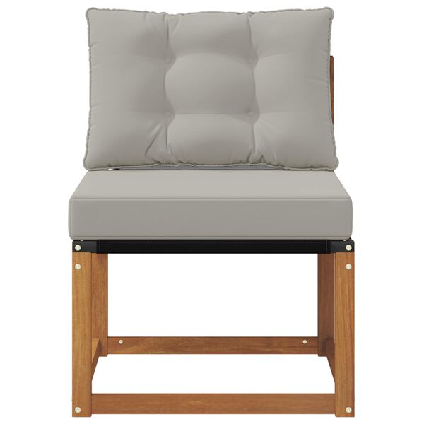 vidaXL Canapea centrală pentru exterior