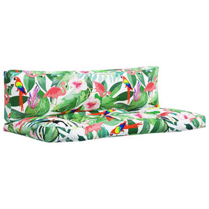 vidaXL Perne pentru paleți, 2 buc., multicolor, țesătură oxford