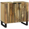 vidaXL Dulap pentru Chiuveta de Baie Maro 62 x 33 x 58 cm