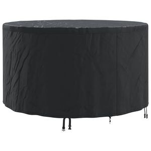vidaXL Husă pentru mobilă Negru 157 x 157 x 71 cm Material Oxford 600D