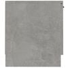 vidaXL Comodă TV, gri beton, 140x35x40 cm, lemn prelucrat