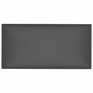 vidaXL Tăblie de Pat pentru Perete 12 buc. 30 x 15 cm Gri țesătură