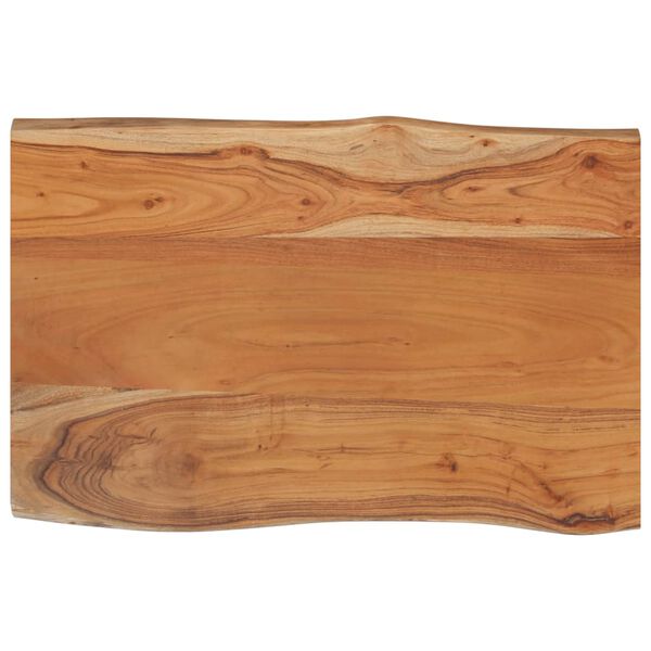 vidaXL Blat masă 60x40x2,5 cm dreptunghiular lemn acacia margine vie