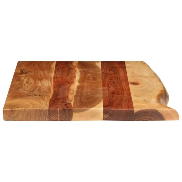 vidaXL Blat lavoar de baie, 100x52x3,8 cm, lemn masiv de acacia
