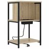 vidaXL Dulap de noapte Stejar Sonoma 38 x 31 x 61 cm Lemn prelucrat