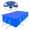 vidaXL Prelată pentru piscină, 540x270 cm, PE, dreptunghiular, 90 g/mp