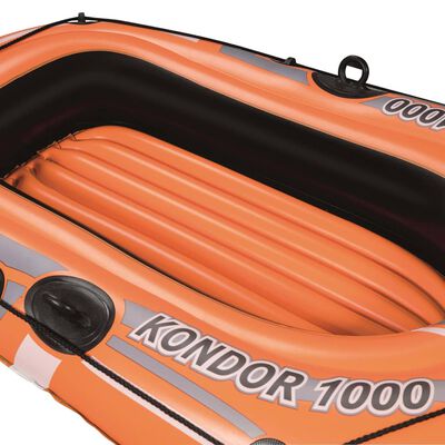 Bestway Set barcă gonflabilă Kondor 1000 Set, 155x93 cm