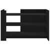 vidaXL Măsuță de cafea, negru, 80x50x50 cm, lemn prelucrat