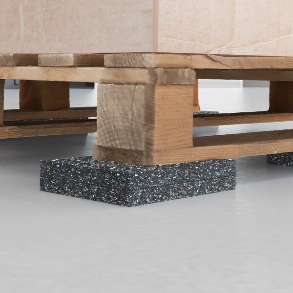 vidaXL Rolex din cauciuc Negru Cauciuc