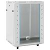 vidaXL Dulap server, picioare pivotante, 18U, 19" IP20 60x45x86 cm