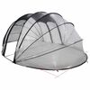 vidaXL Cort pentru piscină Transparent 538 x 440 x 204 cm PVC