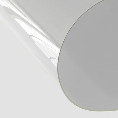 vidaXL Folie de protecție masă, transparent,140 x 90 cm, PVC, 2 mm