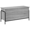 vidaXL Cutie de depozitare Sonoma gri 80 x 40 x 49,5 cm Lemn prelucrat