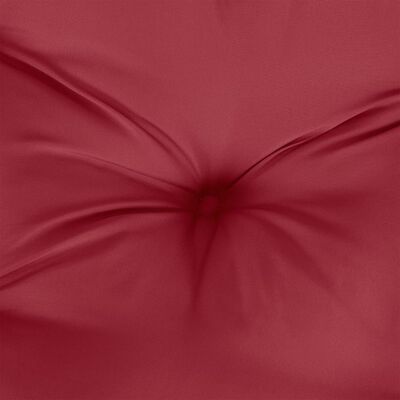 vidaXL Perne de scaun, 2 buc., vin roșu, 50x50x7 cm, textil oxford