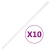 vidaXL Șine de cabluri, &Oslash;20 mm, 10 m, PVC