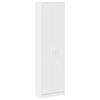 vidaXL Dulap cu raft cu depozitare Alb 55 x 25 x 189 cm Lemn compozit