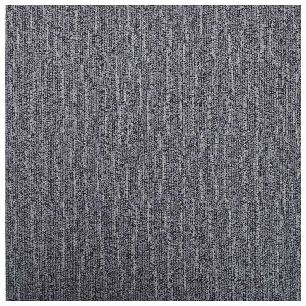 vidaXL Plăci de Pardoseală 55 pcs Gri 5,11 m&sup2; PVC