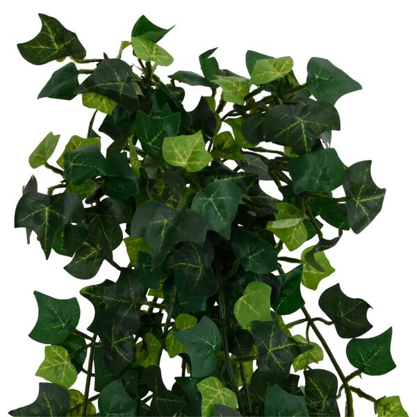 vidaXL Plante artificiale suspendate 12 buc. 339 frunze 90 cm verde