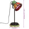 vidaXL Lampă de birou 25 W, multicolor, 17x17x50 cm, E27