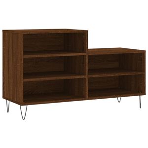 vidaXL Pantofar, stejar maro, 102x36x60 cm, lemn prelucrat