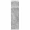 vidaXL Bufet Gri din beton 90 x 30 x 90 cm