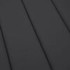 vidaXL Pernă de șezlong, negru, 200x50x3 cm, textil oxford