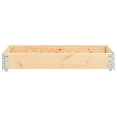 vidaXL Strat înălțat, 50 x 150 cm, lemn masiv de pin