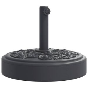 vidaXL Suport umbrelă pentru st&acirc;lpi &Oslash;38 / 48 mm, 25 kg, rotund