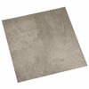 vidaXL Plăci de Pardoseală 5,11 m&sup2; 55 pcs PVC Maro &icirc;nchis și Gri