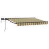 vidaXL Cadru manual de marchiză cu LED-uri 3 x 2,5 m