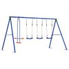 vidaXL Set de Leagăne Exterior Multicolour 330 x 185 x 185 cm