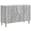 vidaXL Bufet Sonoma gri 89 x 34,5 x 60 cm Lemn prelucrat
