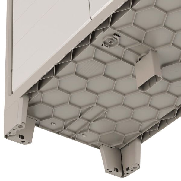 Keter Dulap mic de depozitare Gulliver, bej și maro, 100 cm