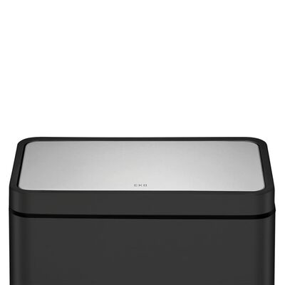 EKO Coș de gunoi cu pedală X-Cube, negru, 2x20 L