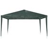 vidaXL Cort de petrecere profesional, verde, 4 x 4 m, 90 g/m²