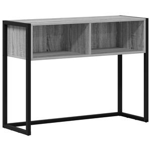 vidaXL Masă laterală Gri Sonoma 100 x 36 x 75 cm Lemn prelucrat